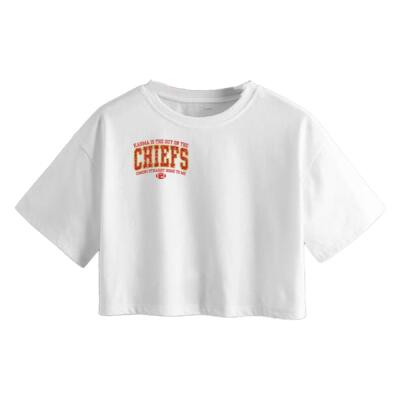 Karma is the guy Crop Top Miniatura