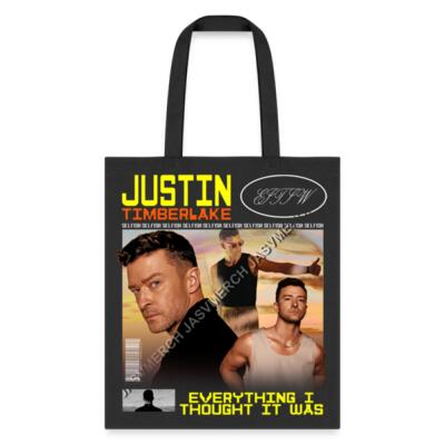 Justin Timberlake Tote Bag Miniatura