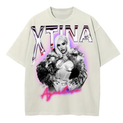 Xtina Aguilera Oversized Peso Completo Miniatura