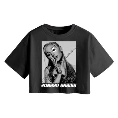 Ariana Grande Eternal Sunshine Cover Crop Top Miniatura
