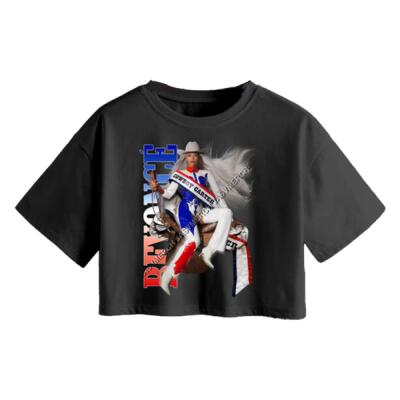 Beyonce Cowboy  Crop Top Miniatura