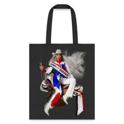 Cowboy Carter Sin Texto Tote Bag Miniatura