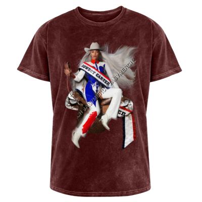 Cowboy Carter Sin Texto Acid Wash Miniatura