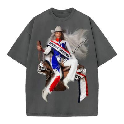 Cowboy Carter Sin Texto Oversized Peso Completo Miniatura