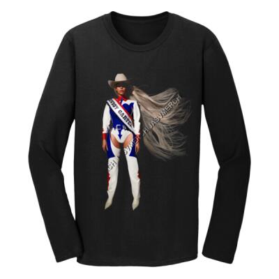 Cowboy Carter Back and Front Manga Larga Miniatura