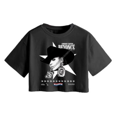 Cowboy Carter Stars Crop Top Miniatura