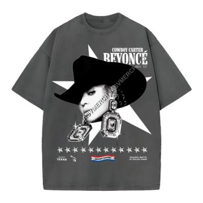 Cowboy Carter Stars Oversized Peso Completo Miniatura