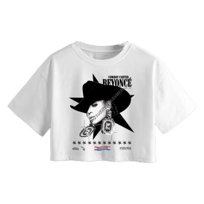 Cowboy Carter Stars Light Crop Top Miniatura