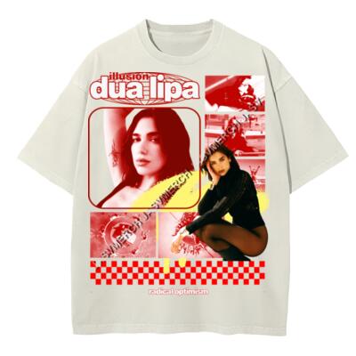 Dua Lipa illusion Oversized Peso Completo Miniatura