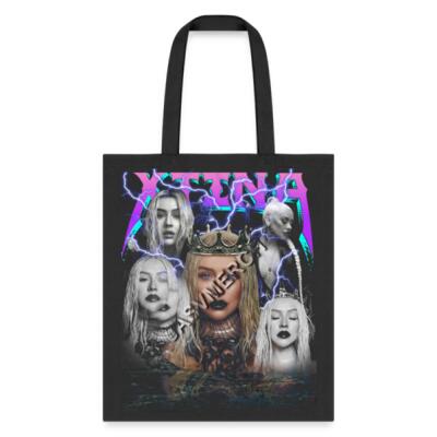 Xtina Dark Tote Bag Miniatura