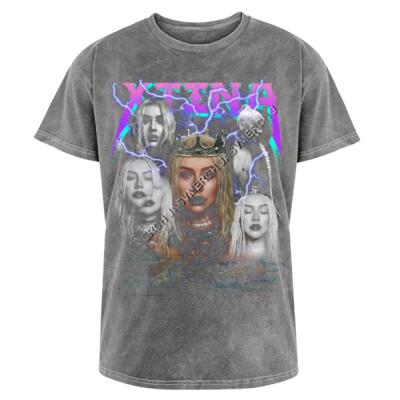 Xtina Dark Acid Wash Miniatura