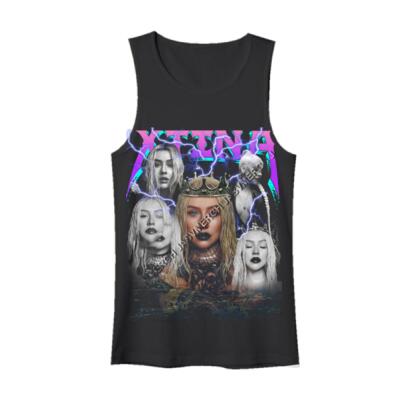 Xtina Dark Tank Top Miniatura