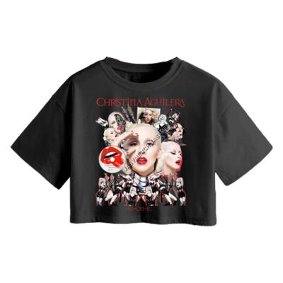 Christina Aguilera Bionic Crop Top Miniatura