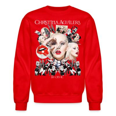 Christina Aguilera Bionic Red Sueter Miniatura