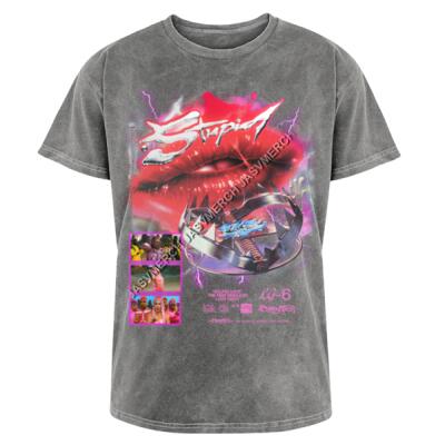 Stupid Love Gaga Acid Wash Miniatura