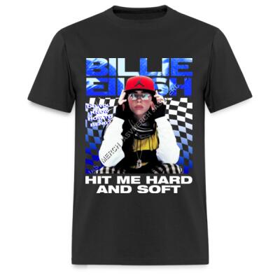 Billie Eilish Hit Me Hard And Soft Playera Regular Miniatura