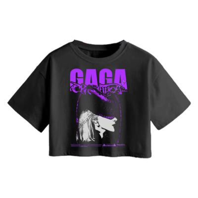 Gaga Chromatica Film Premier Crop Top Miniatura