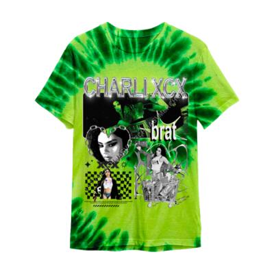 Charli XCX BRAT ALBUM TIE DYE Miniatura
