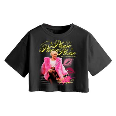Sabrina Carpenter Please Please Please Crop Top Miniatura