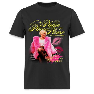 Sabrina Carpenter Please Please Please Playera Regular Miniatura