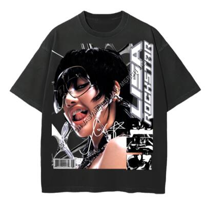 Lisa Rockstar Oversized Peso Completo Miniatura