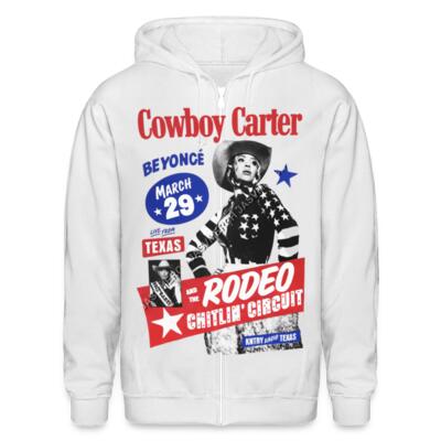 Beyonce Tracklist Zip Up Hoodie Miniatura