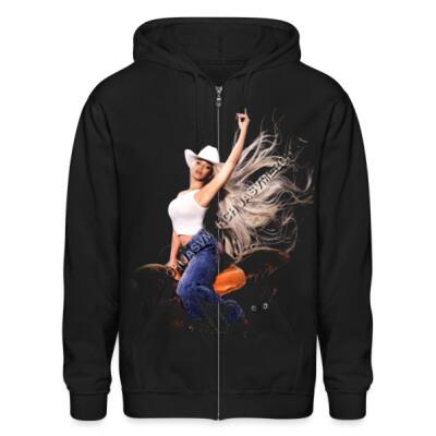 Beyonce Desert Eagle Zip Up Hoodie Miniatura