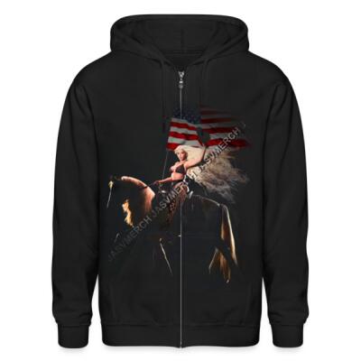 Beyonce LV Monogram Zip Up Hoodie Miniatura