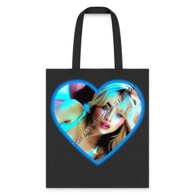 Sabrina Carpenter Blue Tote Bag Miniatura