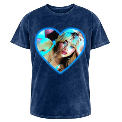 Sabrina Carpenter Blue Acid Wash Miniatura