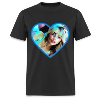 Sabrina Carpenter Blue Playera Regular Miniatura