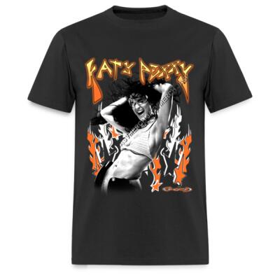 Katy Perry Fire Playera Regular Miniatura