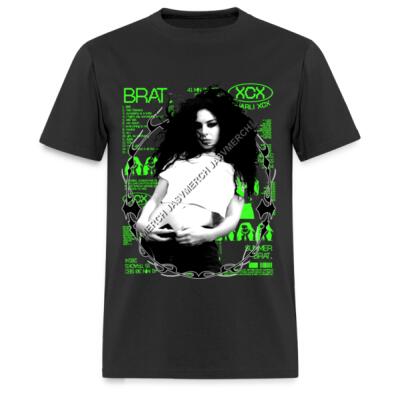 Charli XCX BRAT Playera Regular Miniatura
