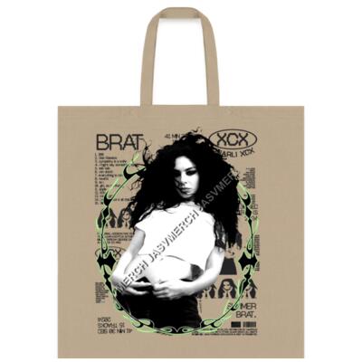 Charli XCX BRAT Maxi Tote Bag Miniatura