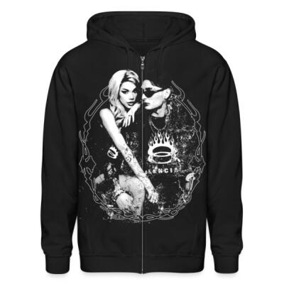 Tommy & Pamela Zip Up Hoodie Miniatura