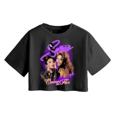 Selena Como La Flor Crop Top Miniatura