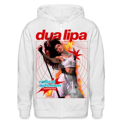 Dua Lipa Radical Optimism Summer Tour Zip Up Hoodie Miniatura