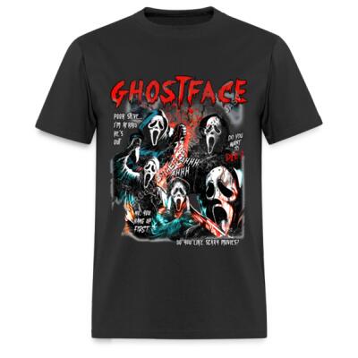 GHOSTFACE Playera Regular Miniatura