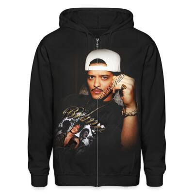 Bruno Mars Zip Up Hoodie Miniatura