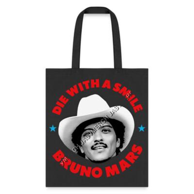 Bruno Mars Die With a Smile Tote Bag Miniatura