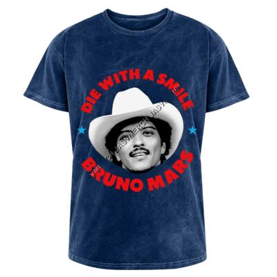 Bruno Mars Die With a Smile Acid Wash Miniatura