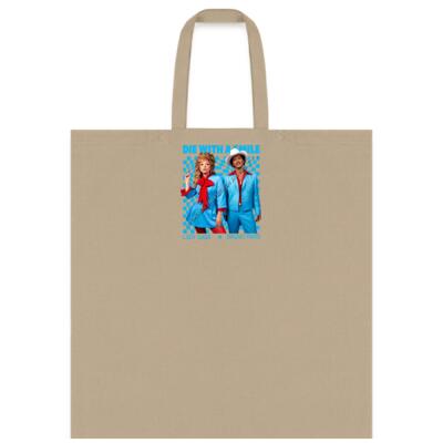 DIE WITH A SMILE DUO Maxi Tote Bag Miniatura