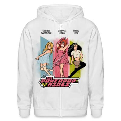THE POWERPOP GIRLS Zip Up Hoodie Miniatura