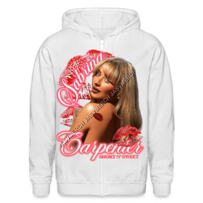 Sabrina Carpenter Short N Sweet Zip Up Hoodie Miniatura
