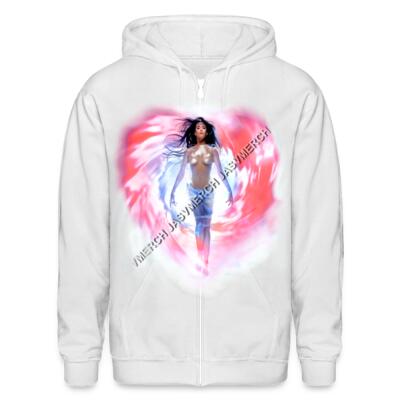 KP 143 Pink Cover Zip Up Hoodie Miniatura