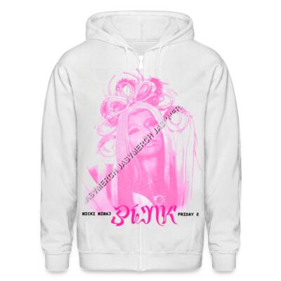 Nicki Minak Pink Friday 2 Zip Up Hoodie Miniatura