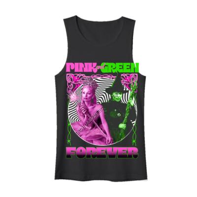 PINK AND GREEN FOREVER Tank Top Miniatura