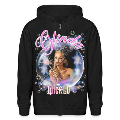 Glinda Bubble Zip Up Hoodie Miniatura