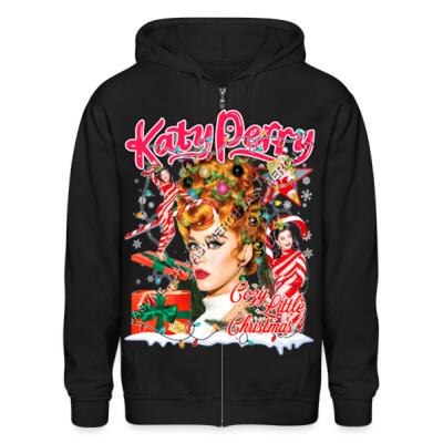 Katy Cozy Little Christmas Zip Up Hoodie Miniatura