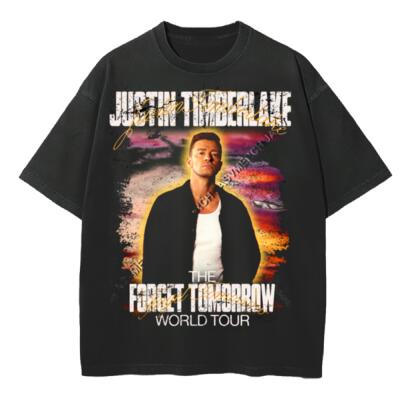 Justin Timberlake Tour Oversized Peso Completo Miniatura